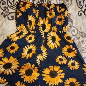 Sunflower romper